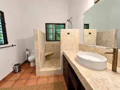 Wood room — Bathroom